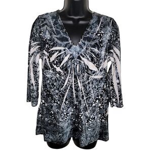 Unity World Wear velvet boho sublimation top PM